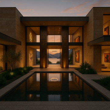 Hier könnte deine Immobilie stehen. Leider ist das nur ein erträumtes Haus. La Residenza d’Oro – Ikonische Luxusvilla mit privatem Bootssteg am Comer See