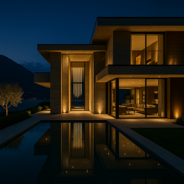 Hier könnte deine Immobilie stehen. Leider ist das nur ein erträumtes Haus. La Residenza d’Oro – Ikonische Luxusvilla mit privatem Bootssteg am Comer See