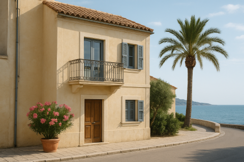 Hier könnte deine Immobilie stehen. Leider ist das nur ein erträumtes Haus. Eigentumswohnung in Brindisi kaufen – 3 Zimmer mit Balkon und Meerblick