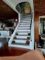 Preview: Rustic dream home in Italy – 3,000 m² surrounded by greenery with panoramic views, staircase decorated with colorful flowers.