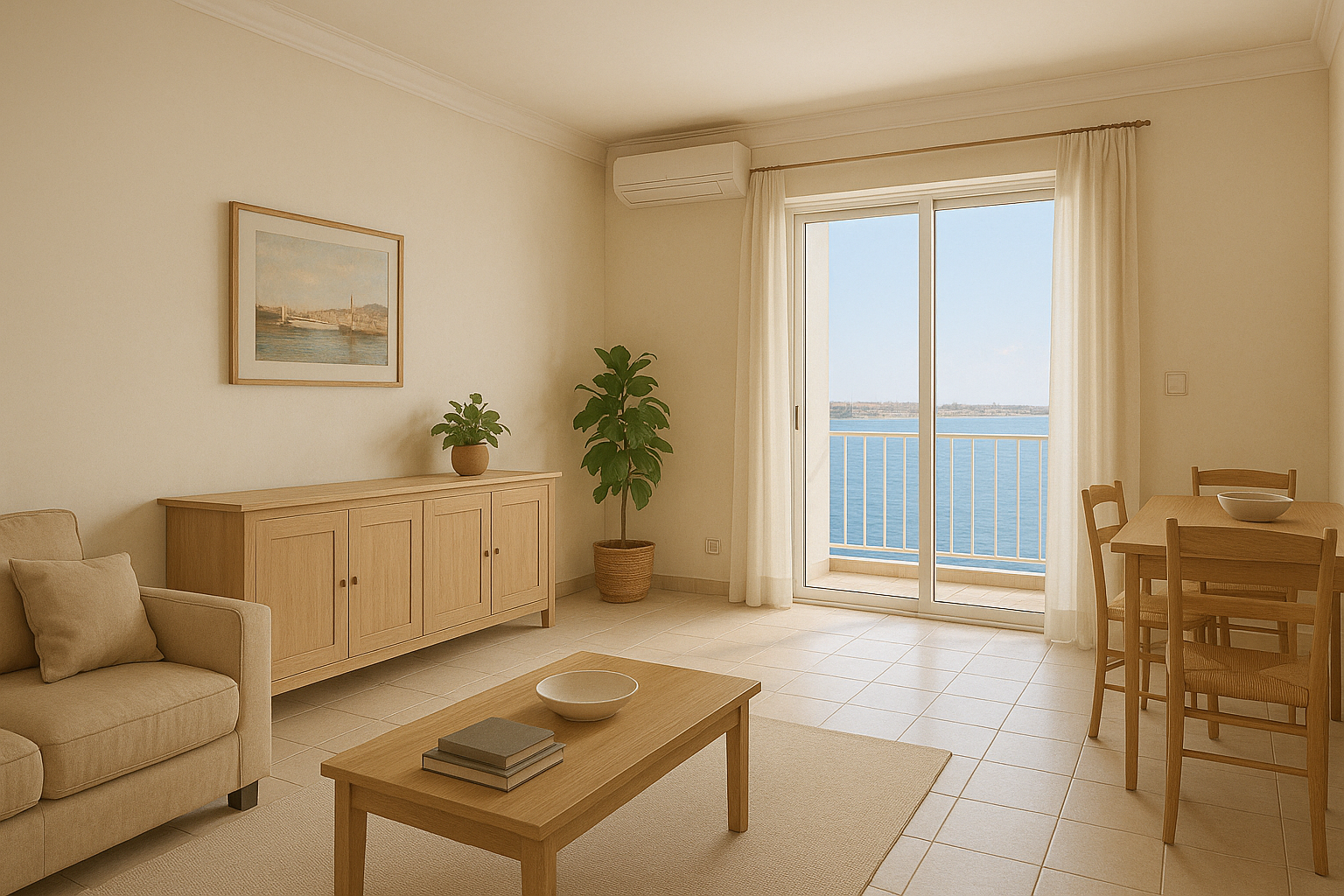 Preview: Appartamento in vendita a Brindisi – 3 vani con balcone e vista mare