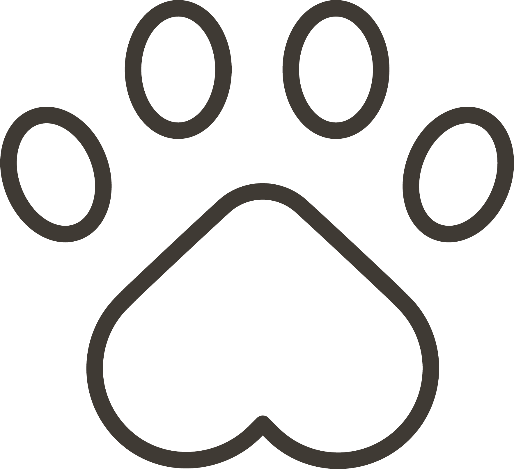 dog paw icon